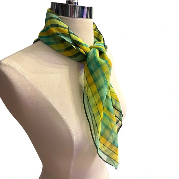 🔴5 for $40 SALE!
Vintage Multi Colored Square Polyester Scarf - Picture 5 of 11